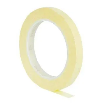 3M Scotch 1350 Yellow Polyester Film Electrical Tape, 50mm x 66m - T1350Y50 product image