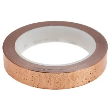 3M 1245 Conductive Metallic Tape, 19mm x 16m - T124519 product image