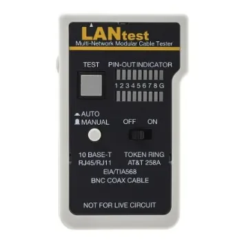 Cinch Cable Tester BNC, RJ11, RJ45 - 24-517 product image