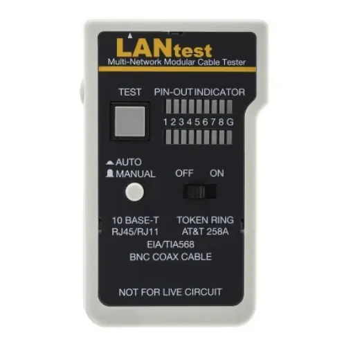 Cinch Cable Tester BNC, RJ11, RJ45 - 24-517 product image