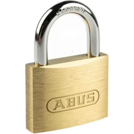 ABUS Key Weatherproof Brass Padlock, 7mm Shackle, 48mm Body - 49970 product image