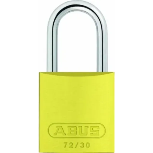 ABUS 72/30 Key Weatherproof Aluminium, Steel Safety Padlock, 4.4mm Shackle, 31.8mm Body - 1791 product image