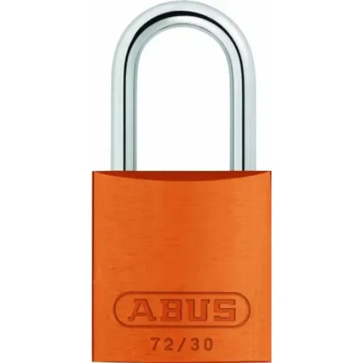 ABUS 72/30 Key Weatherproof Aluminium, Steel Safety Padlock, 4.4mm Shackle, 31.8mm Body - 1821 product image