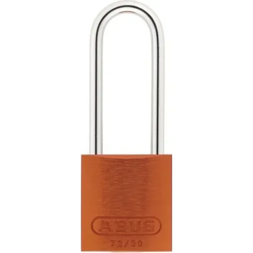 ABUS 72/30 Key Weatherproof Aluminium, Steel Safety Padlock, 4.4mm Shackle, 32.2mm Body - 1823 product image