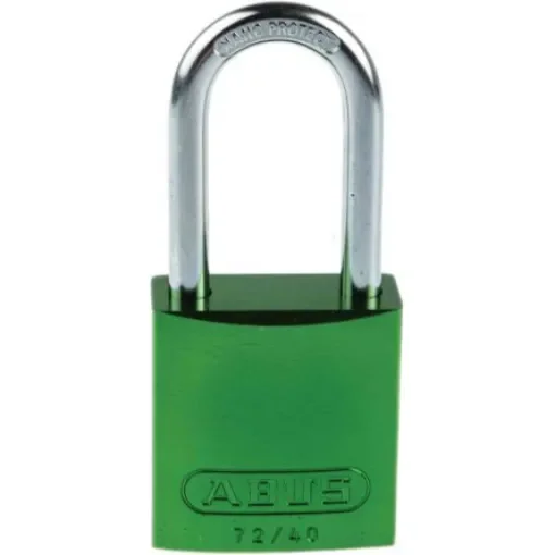 ABUS Key Weatherproof Aluminium, Steel Safety Padlock, 6.5mm Shackle, 39mm Body - 43606 product image