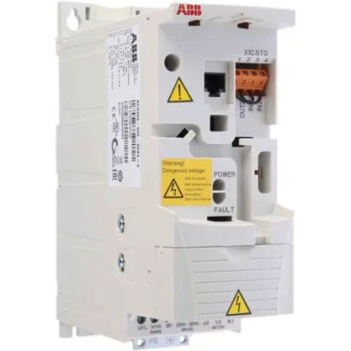 ABB Inverter Drive, 0.75 kW, 3 Phase, 400 V ac, 2.4 A, ACS355 Series - ACS355-03E-02A4-4 product image
