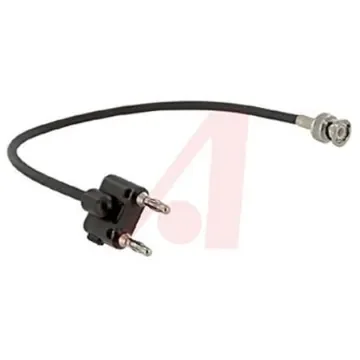 Mueller Electric BNC Test Lead, 500V ac, Black, 300mm Lead Length - BU-5070-B-12-0 product image