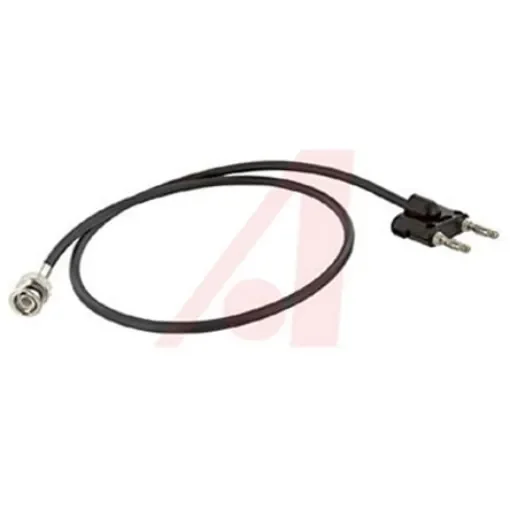 Mueller Electric BNC Test Lead, 500V ac, Black, 600mm Lead Length - BU-5070-B-24-0 product image