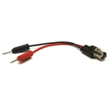 Mueller Electric BNC Test Lead, 5A, 300V ac, Black, 100mm Lead Length - BU-5244-A-4-0 product image