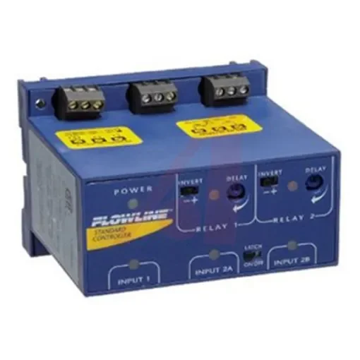 Flowline Switch-Pro Series Remote Level Controller Ultrasonic Level Sensor, NO/NC, SPDT Relay Output, DIN Rail, - LC42-1001 product image