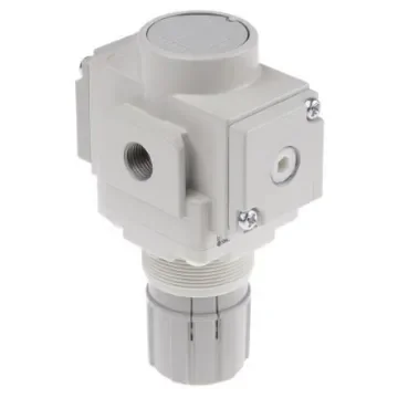 SMC G 1/8 Pneumatic Regulator - 0.05MPa to 0.85MPa, 1/8in, 1MPa max. input - AR20-F01B-B product image