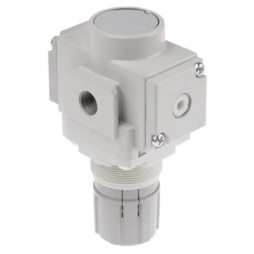 SMC G 1/8 Pneumatic Regulator - 0.05MPa to 0.85MPa, 1/8in, 1MPa max. input - AR20-F01B-B product image