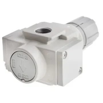SMC G 1/4 Pneumatic Regulator - 0.05MPa to 0.85MPa, 1/4in, 1MPa max. input - AR20K-F02-B product image