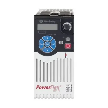 Allen Bradley Inverter Drive, 0.4 kW, 1 Phase, 230 V ac, 2.5 A, PowerFlex 525 Series - 25B-A2P5N114 product image