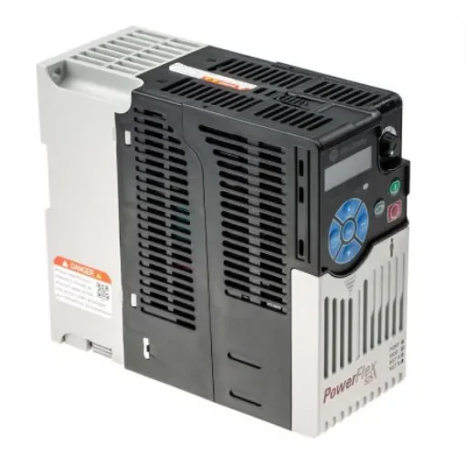 Allen Bradley Inverter Drive, 0.4 kW, 3 Phase, 400 V ac, 1.4 A, PowerFlex 525 Series - 25B-D1P4N114 product image