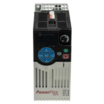 Allen Bradley Inverter Drive, 1.5 kW, 3 Phase, 400 V ac, 4 A, PowerFlex 525 Series - 25B-D4P0N114 product image