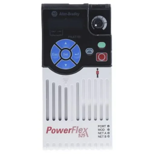 Allen Bradley Inverter Drive, 2.2 kW, 3 Phase, 480 V ac, 6 A, PowerFlex 525 Series - 25B-D6P0N114 product image