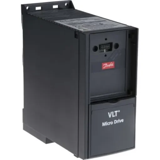 Danfoss Inverter Drive, 2.2 kW, 3 Phase, 400 V ac, 5.3 A, VLT FC51 Series - 132F0022 product image