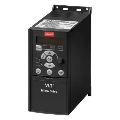 Danfoss Inverter Drive, 1.5 kW, 3 Phase, 230 V ac, 6.8 A, VLT FC51 Series - 132F0012 product image