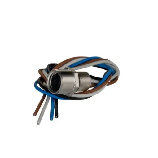 TE Connectivity Circular Connector, 4 Contacts, Panel Mount, M8 Connector, Socket, Female, IP67 - 1-2120959-1 product image