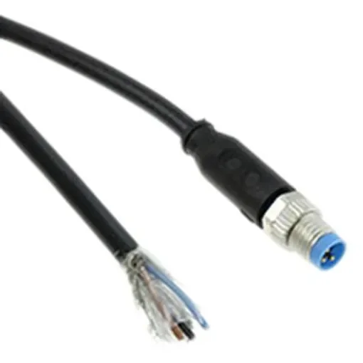 TE Connectivity Straight Male 3 way M8 to Unterminated Sensor Actuator Cable, 1.5m - 1-2273004-1 product image