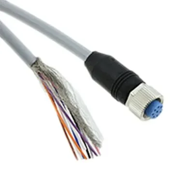TE Connectivity Straight Female 8 way M12 to Unterminated Sensor Actuator Cable, 1.5m - 2273049-1 product image