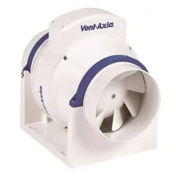 Vent-Axia ACM150T ACM Orbound In Line Extractor Fan, 522m³/h, 35dB(A), Aesthetically Case Style with Wipe Clean Polymer product image