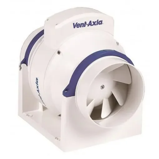 Vent-Axia ACM150T ACM Orbound In Line Extractor Fan, 522m³/h, 35dB(A), Aesthetically Case Style with Wipe Clean Polymer product image