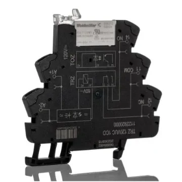 Weidmuller TRZ Series Interface Relay, DIN Rail Mount, 110V Coil, SPDT, 1-Pole - 1122920000 product image