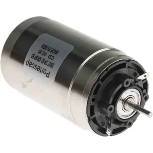 Portescap Brushed DC Motor, 103 W, 32 V dc, 109 mNm, 5850 rpm, 5mm Shaft Diameter - 35NT2R82-426SP.50 product image