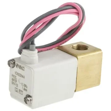 SMC 2/2 Pneumatic Solenoid Valve - Solenoid/Spring G 1/8 VDW Series 24V dc - VDW22NAA product image