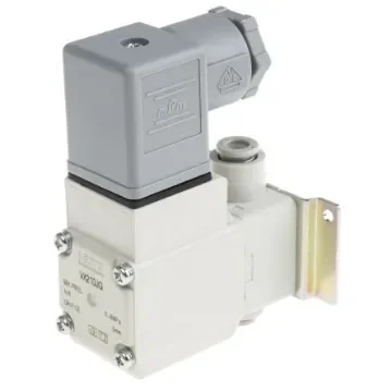 SMC 2/2 Pneumatic Solenoid Valve - Solenoid/Spring One-Touch Fitting 6 mm VX21 Series 24V dc - VX210JG product image
