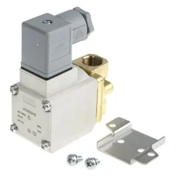 SMC 2/2 Pneumatic Solenoid Valve - Solenoid/Spring G 3/8 VX23 Series 24V dc - VX232DGAXB product image