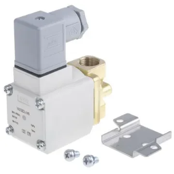 SMC 2/2 Pneumatic Solenoid Valve - Solenoid/Spring G 3/8 VX23 Series 230V ac - VX232DLAXB product image