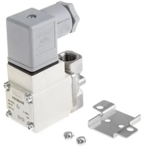 SMC 2/2 Pneumatic Solenoid Valve - Solenoid/Spring G 1/4 VX21 Series 230V ac - VX212MLKXB product image