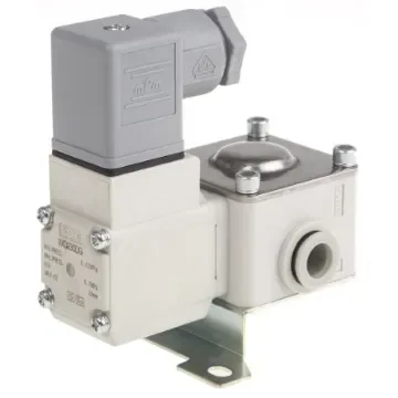 SMC 2/2 Pneumatic Solenoid Valve - Solenoid/Pilot/Spring One-touch Fitting 10 mm VXD Series 24V dc - VXD230DG product image
