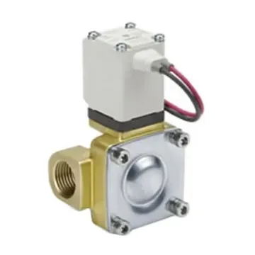 SMC 2/2 Pneumatic Solenoid Valve - Solenoid/Pilot/Spring G 3/4 VXD Series 230V ac - VXD252LLA product image