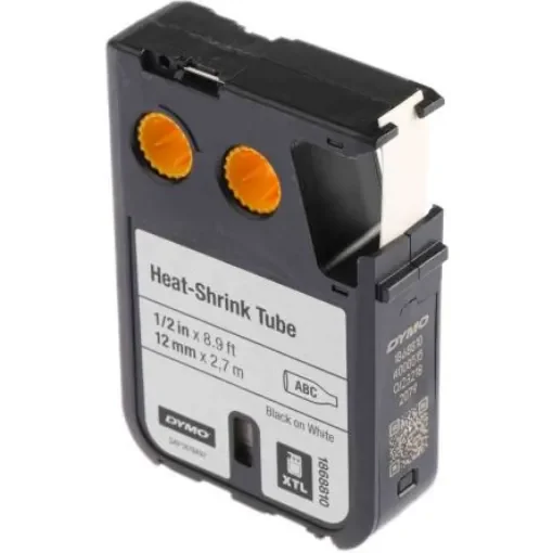 Dymo XTL Black on White Label Printer Tape, 2.7 m Length, 12 mm Width - 1868810 product image