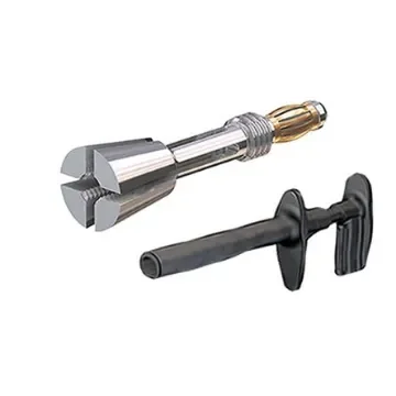 Staubli Black Grabber Clip, 20A, 1kV, 4mm Socket - 66.9446-21 product image