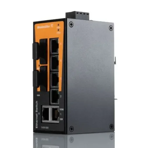 Weidmuller Unmanaged 2 x SC Multimode, 6 x RJ45 Port Ethernet Switch - 1240910000 product image