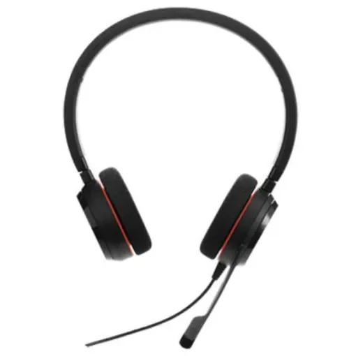 Jabra Evolve 20 Black Wired USB A On Ear Headset - 4999-823-109 product image