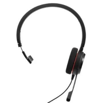 Jabra Evolve 20 Black Wired USB A On Ear Headset - 4993-823-109 product image