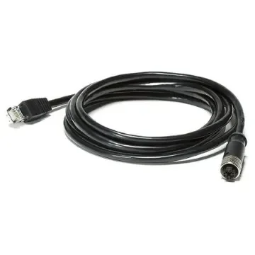 FLIR, 2m, Black M12 to Female RJ45 Male Shielded, Terminated - T128390ACC product image