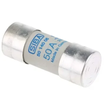 SIBA 50A Ceramic Cartridge Fuse, 22 x 58mm - 50-140-06/50A product image