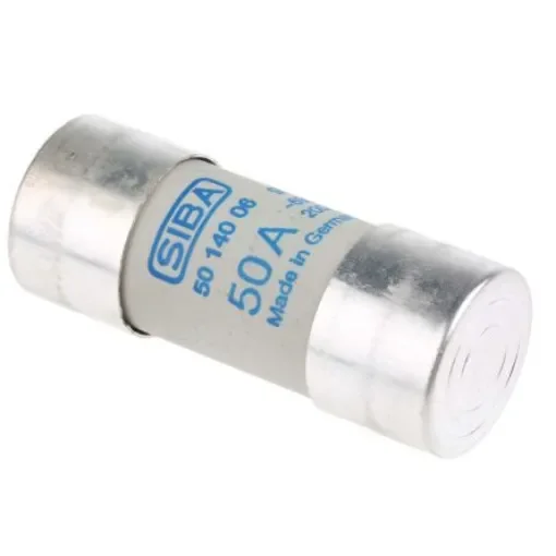 SIBA 50A Ceramic Cartridge Fuse, 22 x 58mm - 50-140-06/50A product image