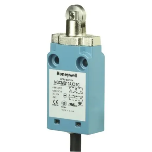 Honeywell NGC Series Roller Plunger Limit Switch, NO/NC, IP67, SPDT, Metal Housing, 240V ac Max, 6A Max - NGCMB10AX01C product image