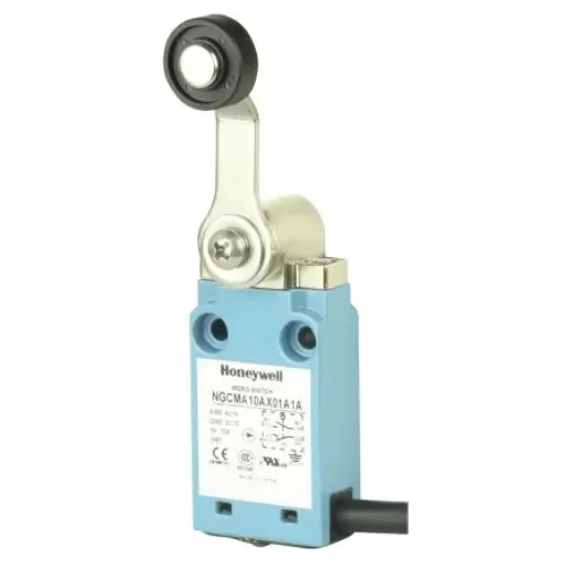 Honeywell NGC Series Roller Lever Limit Switch, NO/NC, IP67, SPDT, Metal Housing, 240V ac Max, 6A Max - NGCMC10AX01A1A product image