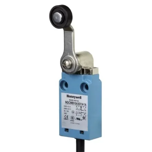 Honeywell NGC Series Roller Lever Limit Switch, 2NO/2NC, IP67, DPDT, Metal Housing, 10mA Max - NGCMB50AX32A1A product image