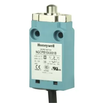 Honeywell NGC Series Plunger Limit Switch, 2NO/2NC, IP67, DPDT, Plastic Housing, 10mA Max - NGCPA50AX32B product image