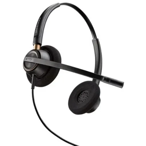 Plantronics HW520 Black Wired On Ear Headset - PLA8943402 product image